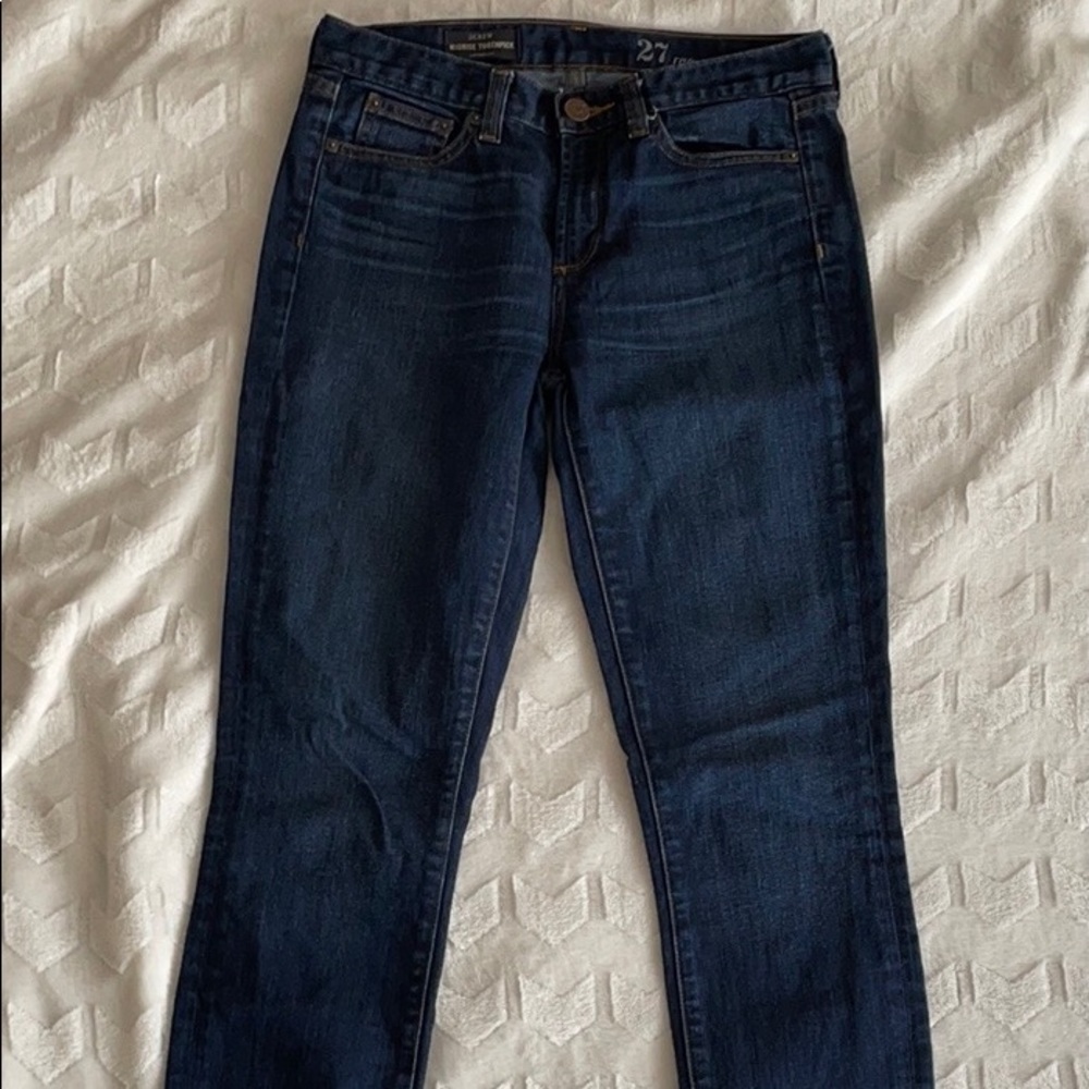 J. Crew Midrise Toothpick Jeans